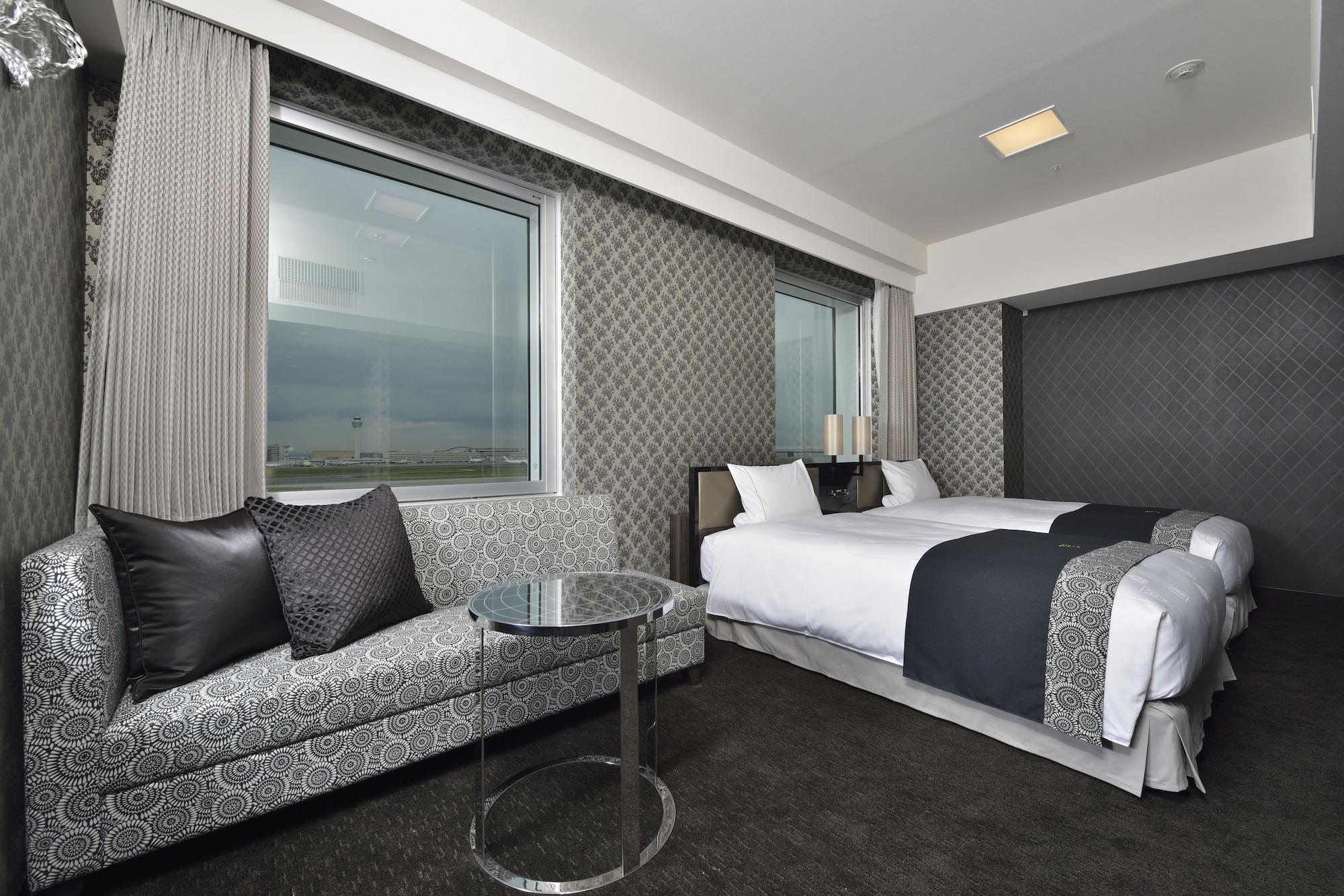 The Royal Park Hotel Tokyo Haneda Airport Terminal 3 Exterior foto Room view