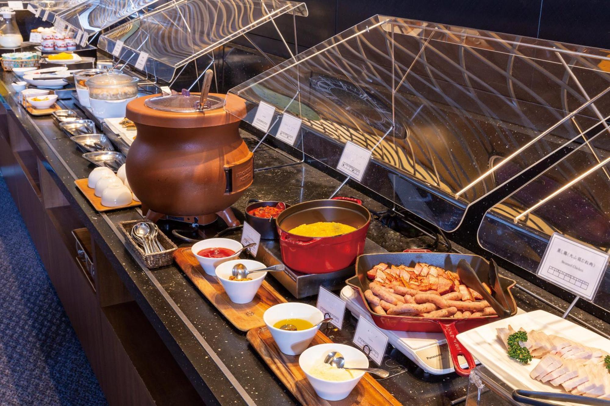 The Royal Park Hotel Tokyo Haneda Airport Terminal 3 Exterior foto Breakfast buffet